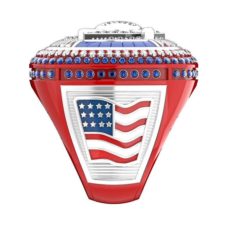 baseball tournament finalist ring left side