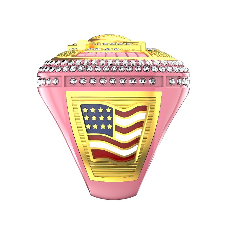 softball champion rings left side