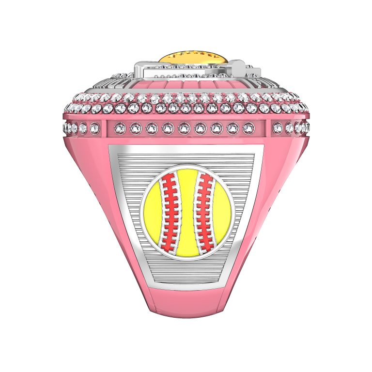 softball finalist rings right side